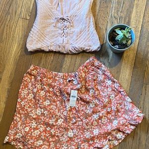 American Eagle tulip shorts